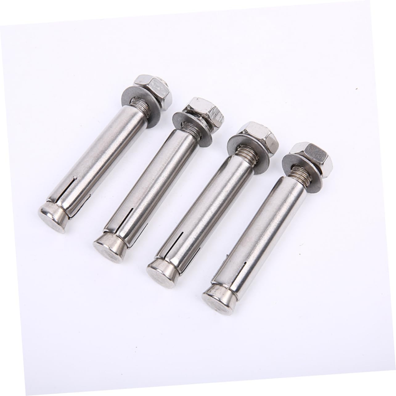 360° Rotating Dog Stake Stainless Steel Large Fixed Pile 4pcs Expansion Screws Outdoor/Indoor Use Tangle- Design