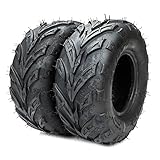 SUNROAD 2PCS 145/70-6 ATV Directional Go Kart Tires 145-70-6 Tubeless Tires 4PR B 4 Ply Rated