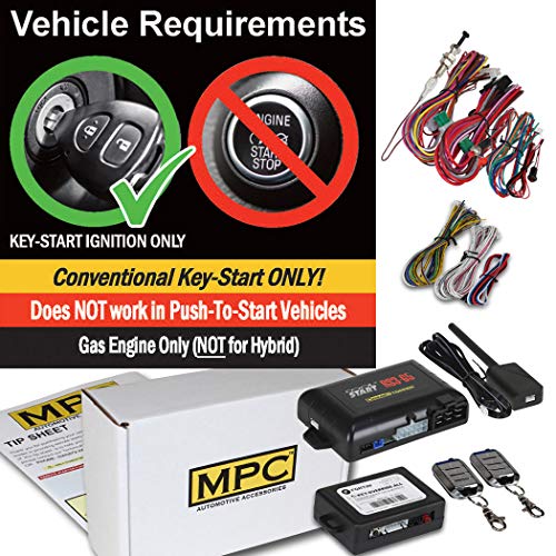 Mpc Complete Remote Start With Keyless Entry Kit For 2004-2008 Ford F-150 - (2) 4 Button Remotes #TOP1