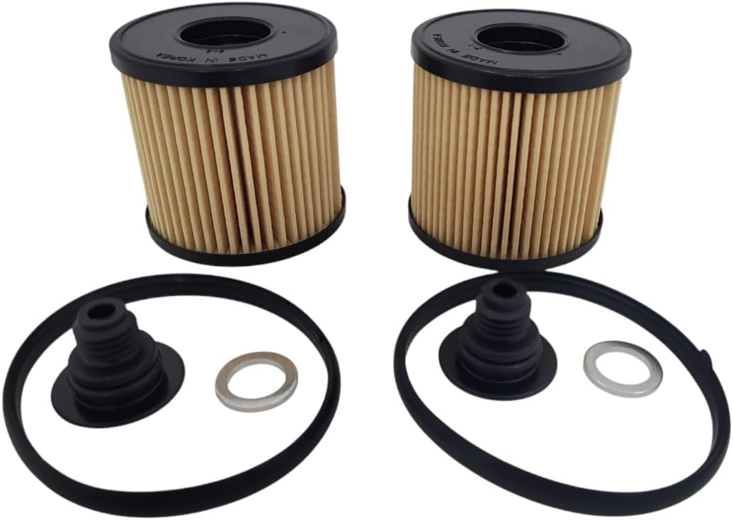Genuine OEM 26350-2J001 Service Kit-Oil Filter, Compatible With Hyundai Elantra 21-22 Kona 22 Sonata 20-21