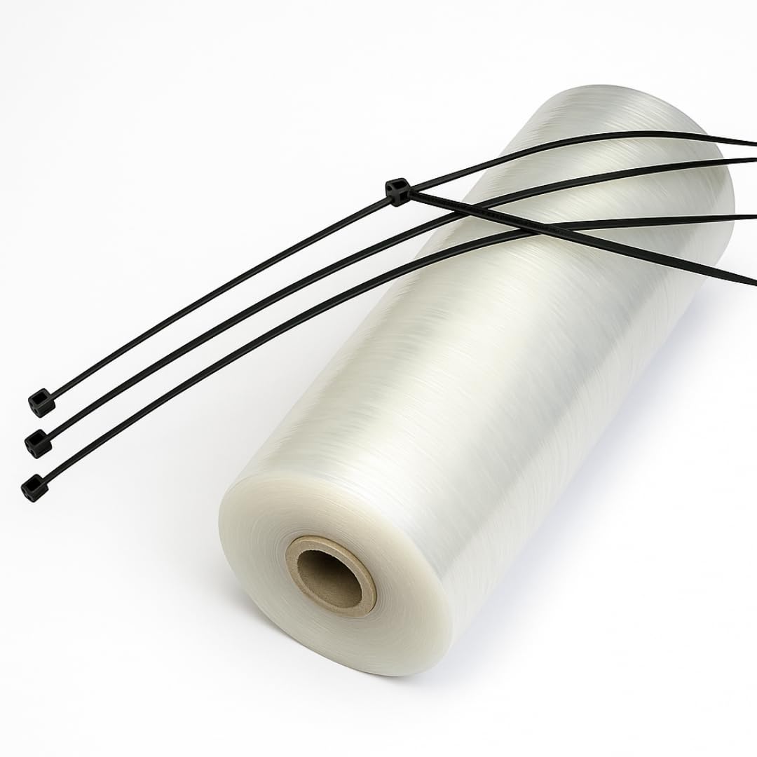 Temporary Rainwater Downpipe Kit for Gutter Outlets Storm Drainage (25 Metre)