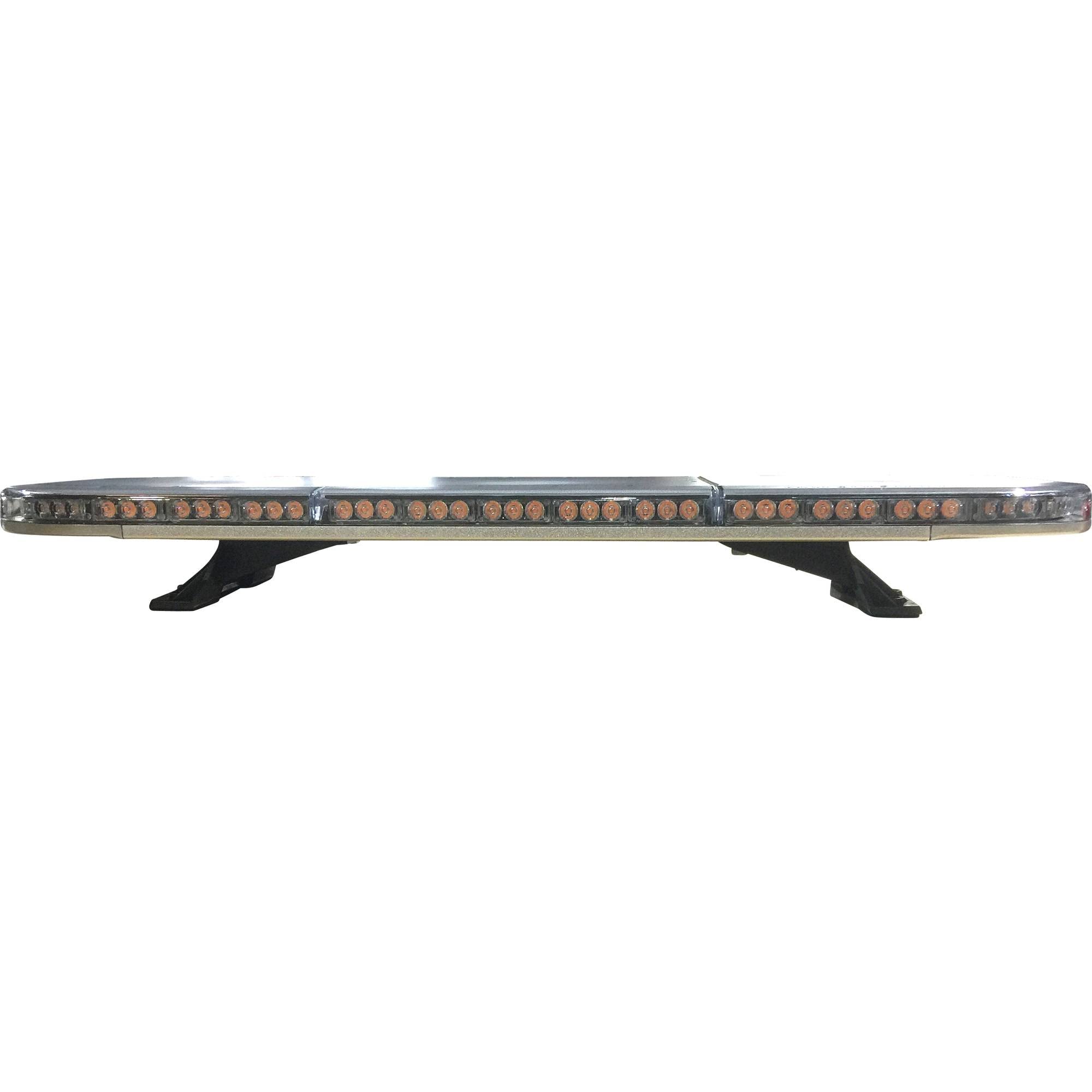 Tiger Lights TL1400 360 LED Multi Function Amber Light Bar 12V, 34 1/4 Length, 11 3/4 Width, 3 3/4 Depth, Flashing Off-Road Light
