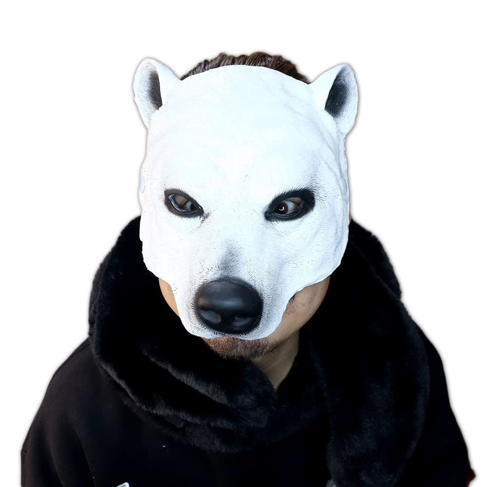 Amazon.co.jp: [ジーティーライン] 白熊 やわらかい お面