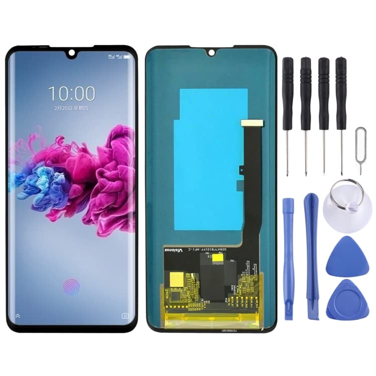 AMOLED LCD Screen for ZTE Axon 11 4G / 5G A2021 A2021G A2021L with Digitizer Full Assembly (Black)