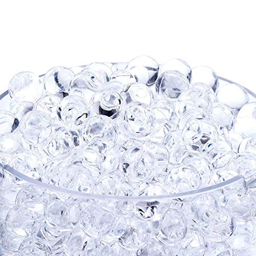 20000 Pieces Crystal Soil Water Bead Gel, Floral Water Pearls Gel Soil Water Crystal Beads for Wedding Decoration Vase Fille, Candles, Plants, Education