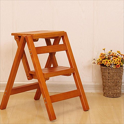 Tabouret multifonction LUNEZY portable et pliable à 2 marches pour un gain de place - 3