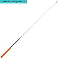 Vista 2 de Puntero, puntero extensible, puntero de mano para aula, puntero de aula para profesor, puntero telescópico para profesor, puntero retráctil, puntero