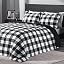 Plaid Black/White
