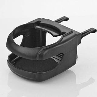 Car Cup Holder, Universal Car Air Vent Cup Holder Car Drink Holder Multifunctional Car Cup Holder Organizer (Holder 1 Cup Black) - KaberTrade