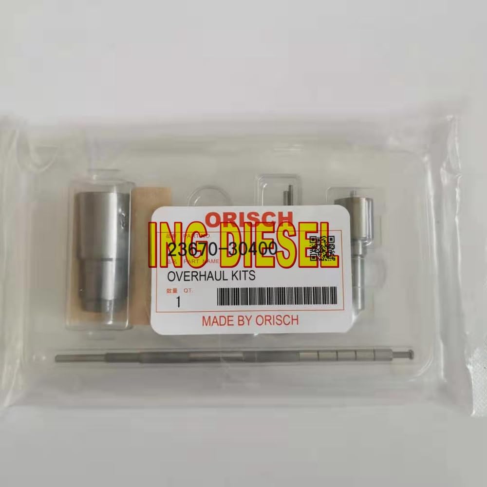 Overhaul Kits for 23670-30400 Injector with Nozzle G3S6 Valve Plate 507#(295040-6290)