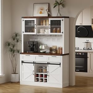 Farmhousebuffetcabinetwithslidingbarndoorsideboardcoffeewinebarcabinetw3drawers2barndoorwineglassrackliquorcoffeebarcupboardforkitchenin2boxes Urban Country Home Decor Farmhouse buffet cabinet with sliding barn doorsideboard coffee wine bar cabinet w 3 drawers 2 barn door wine glass rack liquor coffee bar cupboard for kitchen in 2 boxes urban country home decor