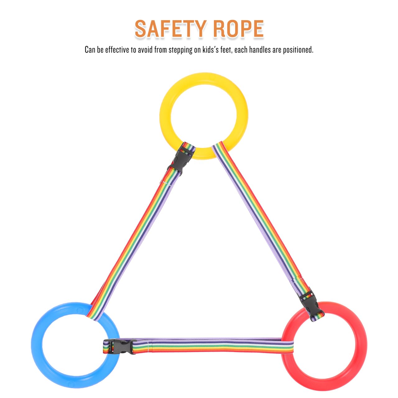30 Pcs Children Safety Walking Rope for Kindergarten, Preschool, Daycare - Assorted Colors, 23.62 Inch, Plastic Handles, Essential for Toddler Safety and Outdoor Activities