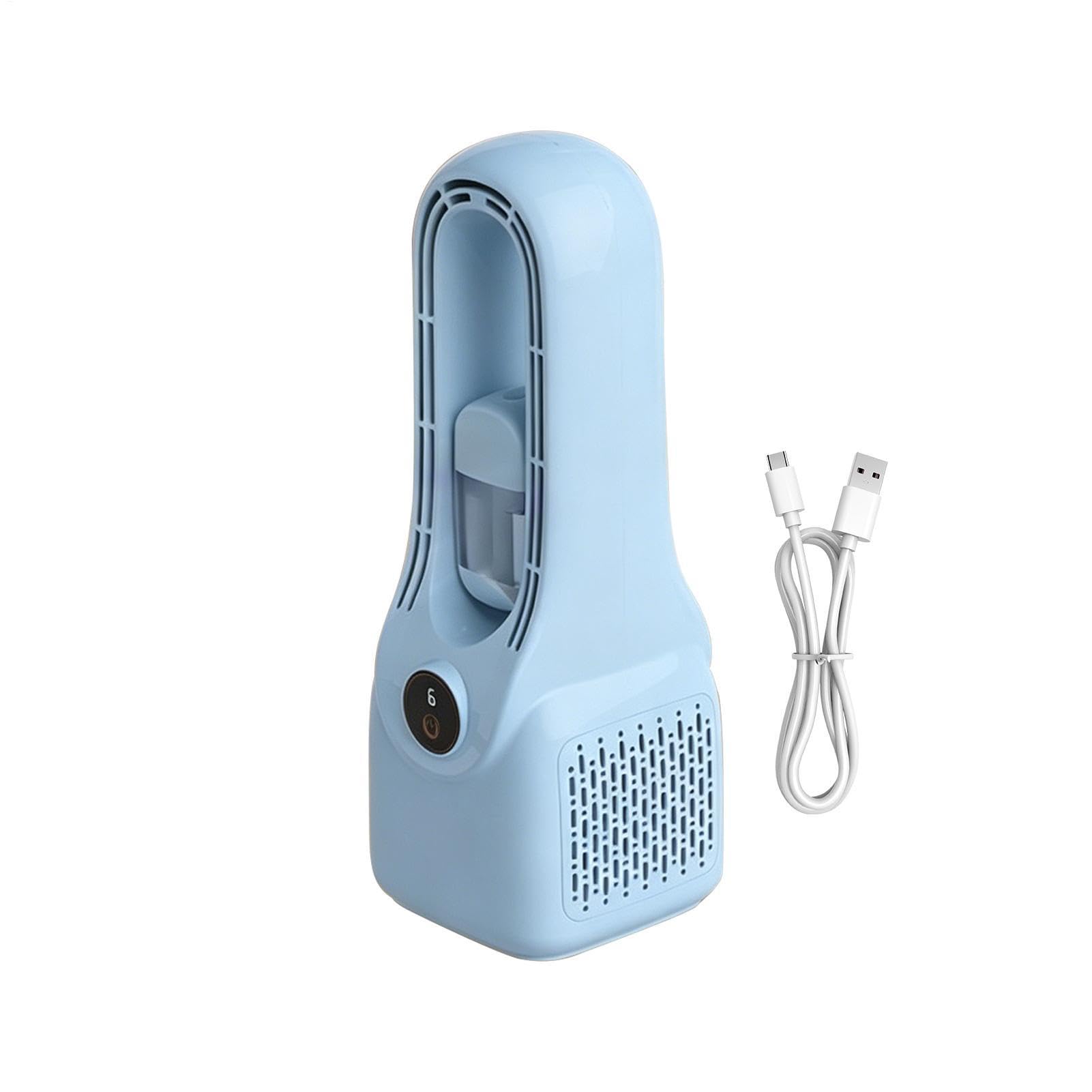 Ventilateur portable extérieur et plage sans pales rechargeable 1500 mAh
