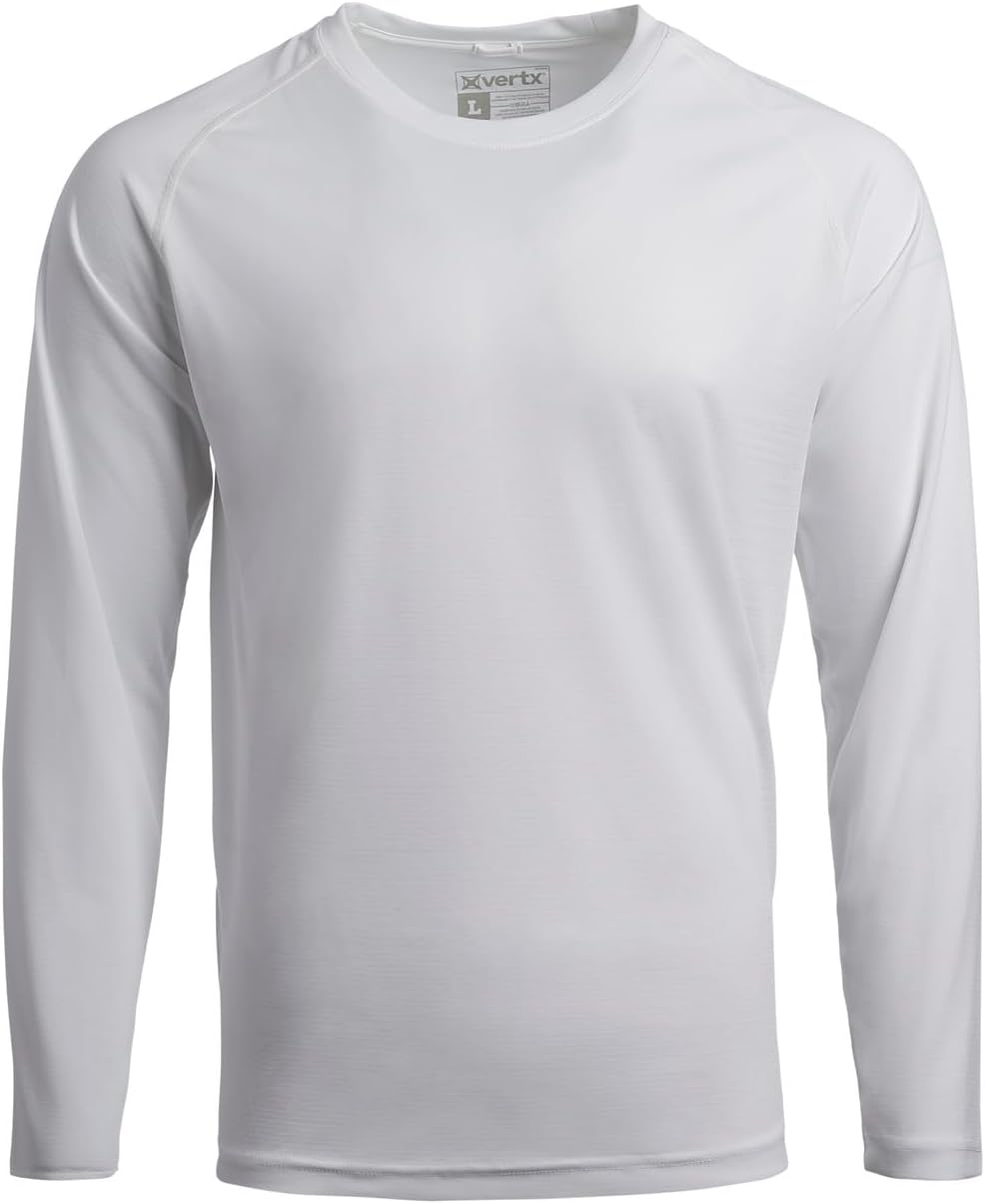 Vertx Men’s Full Guard Performance Long Sleeve Base Layer Shirt with Moisture Management