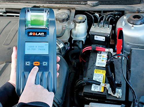 Clore Automotive Solar Ba327 20-2000 Cca Electronic Battery And System Tester With Printer, One Size, Factory #TOP4