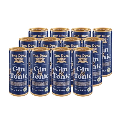 THE DUKE – Gin & Tonic | mit dem Klassiker des deutschen Gins | 12 x 250 ml |