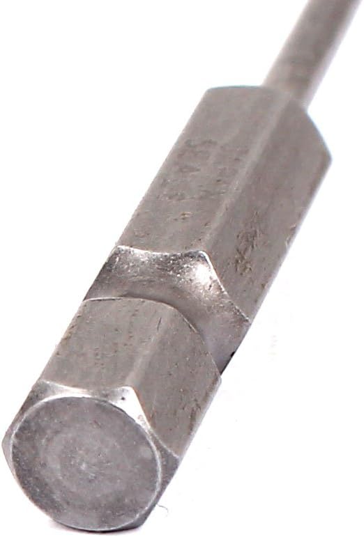 uxcell 2.5mm Tip Magnetic Slotted Flat Head Screw Driver Bits 10 Pcs