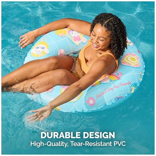 Image of SwimWays Disney Stitch Swim Tube Pool Float for Ages 14+