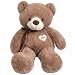 iBonny Teddy Bear Stuffed Animals Super Soft and Sweet Love Plush Bear Toy 32" Chocolate