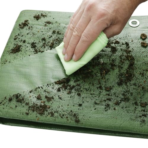Abdeckplane GardenMate 1,5 x 6 m, 200 g/m² Gewebeplane für den Außenbereich