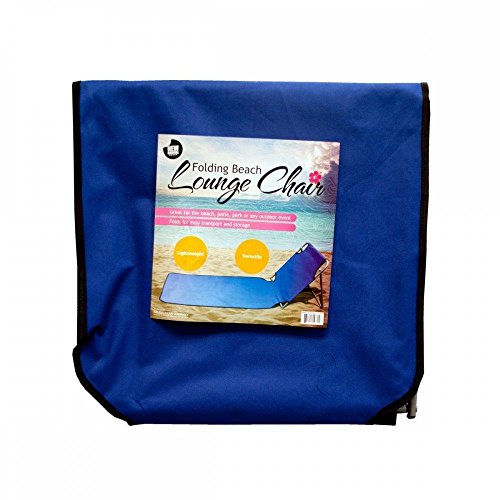 Silla de sal¨®n plegable azul - Silla de playa