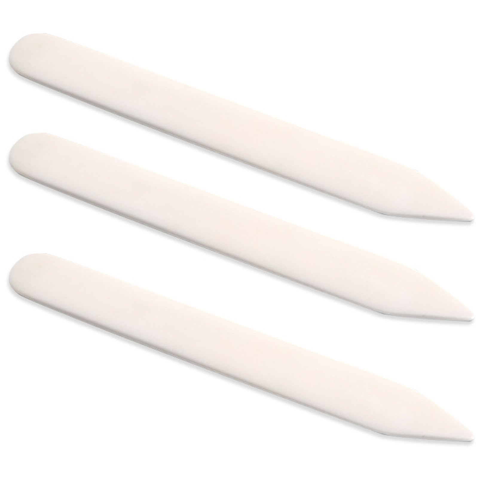 3Pcs Bone Scraper, Stain Remover Dry Cleaners Spotting Bone Portable Lint Remover Burnishing Tool for Papercrafts, Leather Crafts, Sewing Spotting Tool Laundry