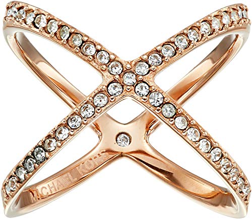 Image of Michael Kors Women's Ring; Rings for Women; Gold or Silver-Tone Rings for Women, 5, Metal, not applicable;