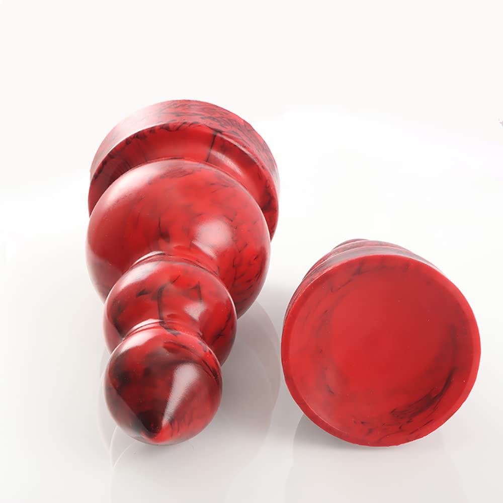 Groß Silikon Analkugeln G-Punkt Analplugs Anal Plug mit drei Kugeln in Verschiedene Größe für Eine Sexuelle Stimulation Schrittweise, S/M/L/XL Sexspielzeug für Männer Frauen (XL)