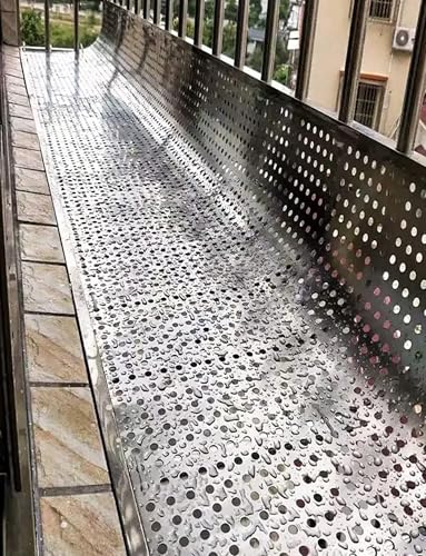 Panneau en maille décorative de 7 mètres pour brise-vue de balcon et terrasse - 4