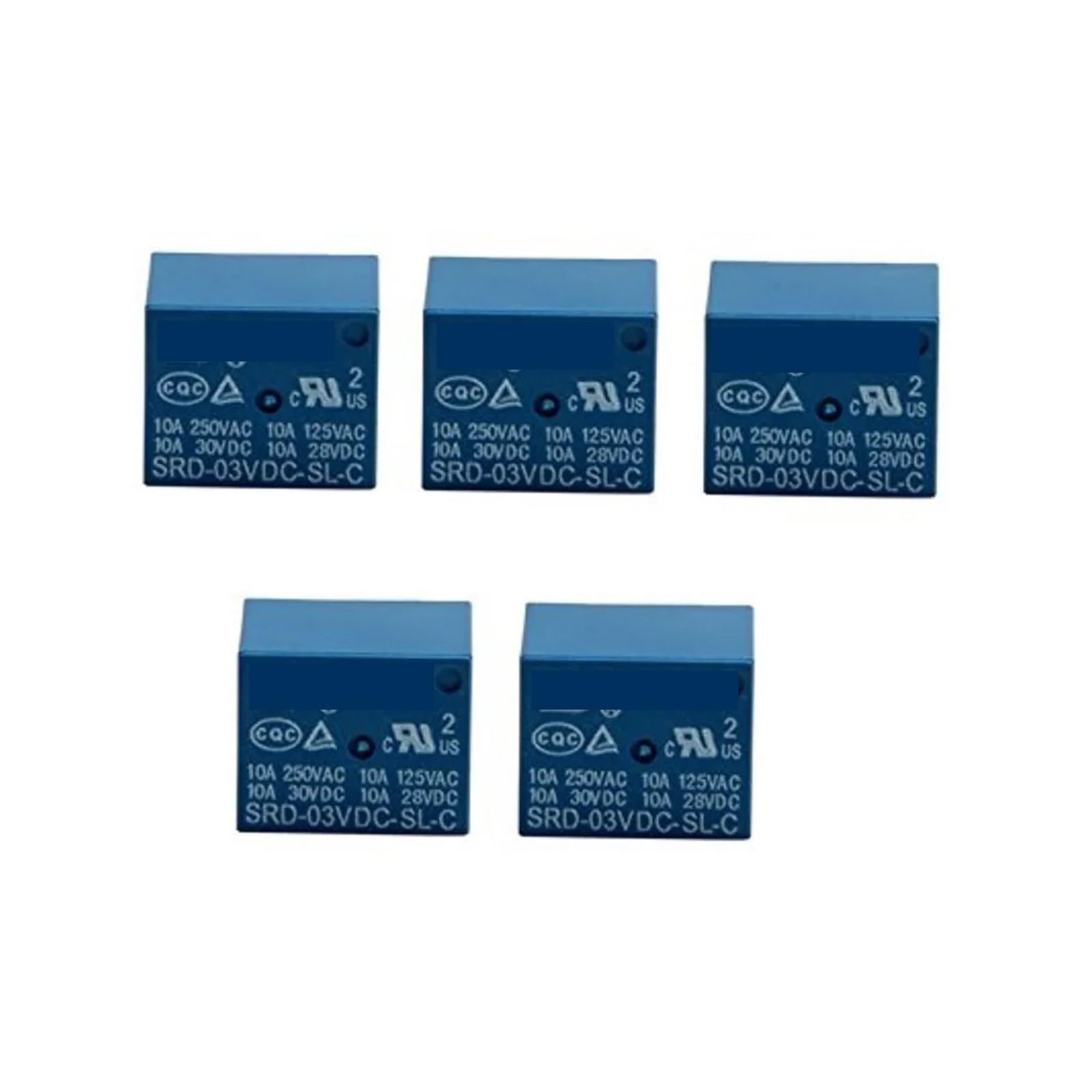 Relais SRD-03VDC-SL-C 3V pour commuter du 250VAC avec un signal basse tension