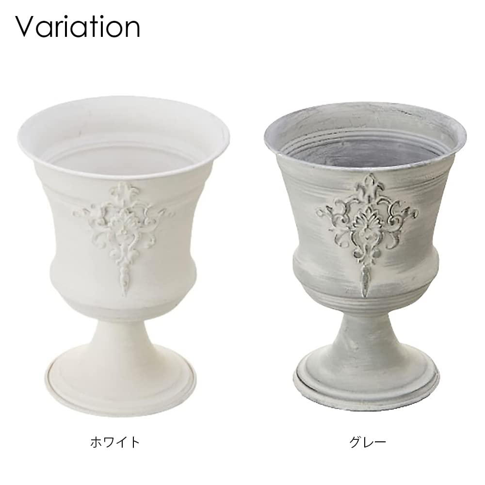 Amazon.co.jp: パシフィックGLD プランター アイアンプランター グレー