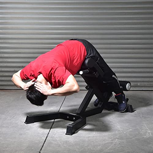 Romeinse Stoel Verstelbare Buiksporter Push-Up Trainer Roman Stool Training Equipment For Home Back Extension Bench (Color : Black, S : 123 * 62.5 * 68-84cm) - Image 4