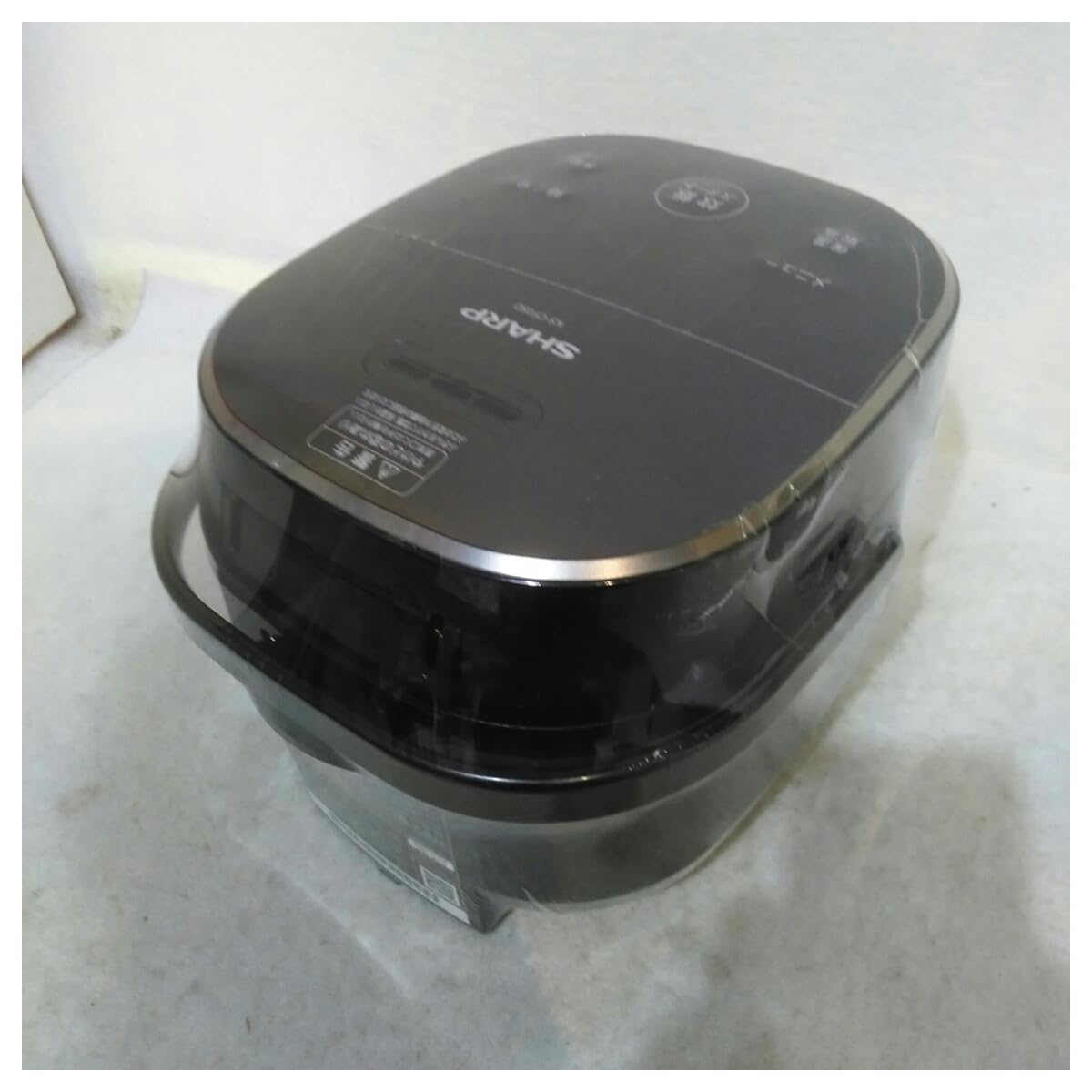 Amazon | シャープ KS-CF05D-B(ブラック系) ジャー炊飯器 3合炊き 