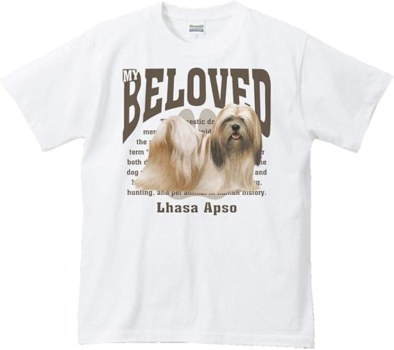 Amazon Co Jp エムワイディエス Myds ラサ アプソ 愛犬シリーズ 半袖tシャツ ファッション