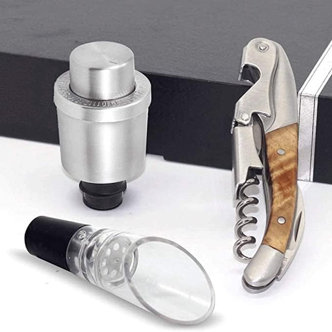 Red Wine Corkscrew Corkscrew Kit Upgrade Version, Wine Corkscrew and Other Screw Corkscrew Corkscrew Kit Professional Version