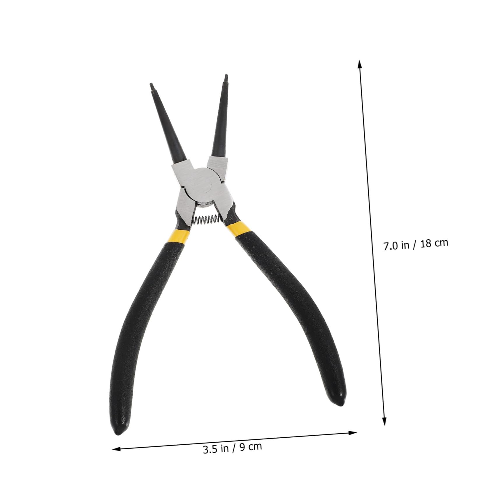 HOMSFOU Multifunctional Inner Caliper Spring Calipers Retaining Ring Pliers Maintenance Tools Pliers Set