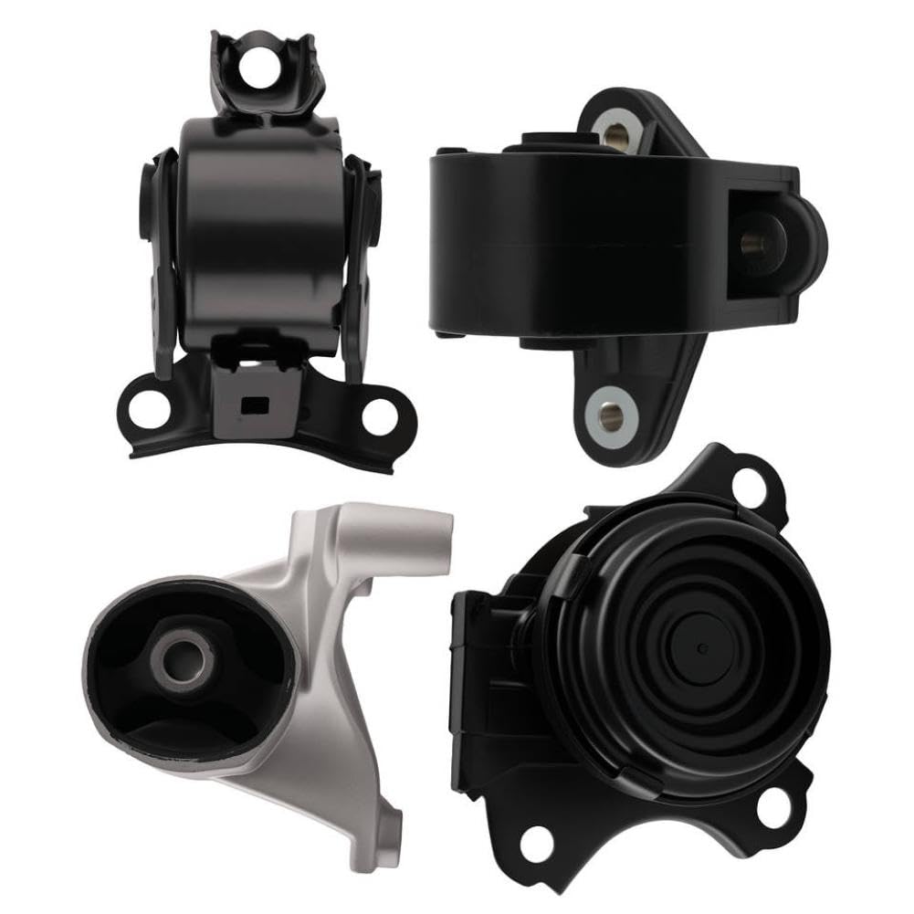 Btenhmjth Onecolor Engine Motor And Manual Trans Mount Set 4Pcs Compatible With Civic 1.7L L4 2001-2005