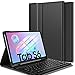 Produktbild ELTD Tastatur Hülle für Samsung Galaxy Tab S6 10.5 (Deutsches QWERTZ), Ständer Hülle mit magnetisch Abnehmbarer Kabellose Tastatur für Samsung Galaxy Tab S6 SM-T860/T865 10.5 Zoll 2019 (Schwarz)