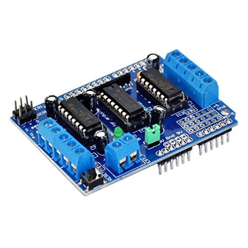 Hailege L293D DC Motor Drive Shield Moteur pas à pas Moteur Entraînement Shield Expansion Board Duemilanove Raspberry Pi