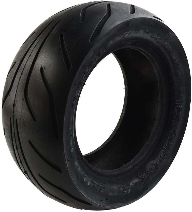 12 Inch 12x4.50-6.5 Tire For Electric Scooter, Rubber Tubeless Tire Replacement