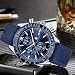 Imagen de BENYAR Relojes Hombre Analógico Cronografo Impermeable Luminoso Fecha Reloj Pulsera Hombre Negocios Casual Relojes Elegante Regalo para Hombre