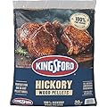Kingsford 100% Hickory Wood Pellets, BBQ Pellets for Grilling 20 Pounds (Package May Vary)