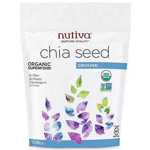 Nutiva - Nutiva Organic Milled Chia Seeds - 12 Oz