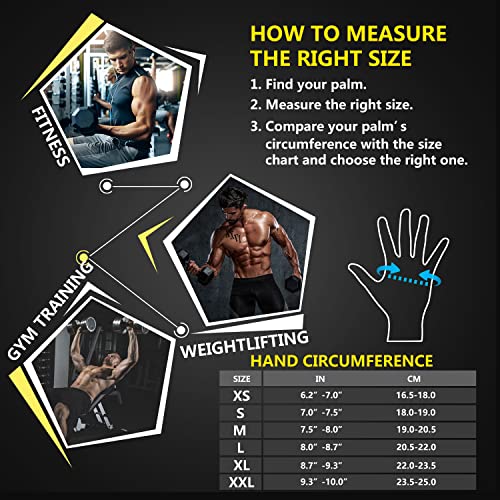 Ihuan Breathable Weight Lifting Gloves: Workout Gloves For Men And Women Gym Gloves With Wrist Support | Enhance Palm Protection | Extra Grip For Fitness | Lifting | Training | Rowing | Pull-Ups… #TOP5