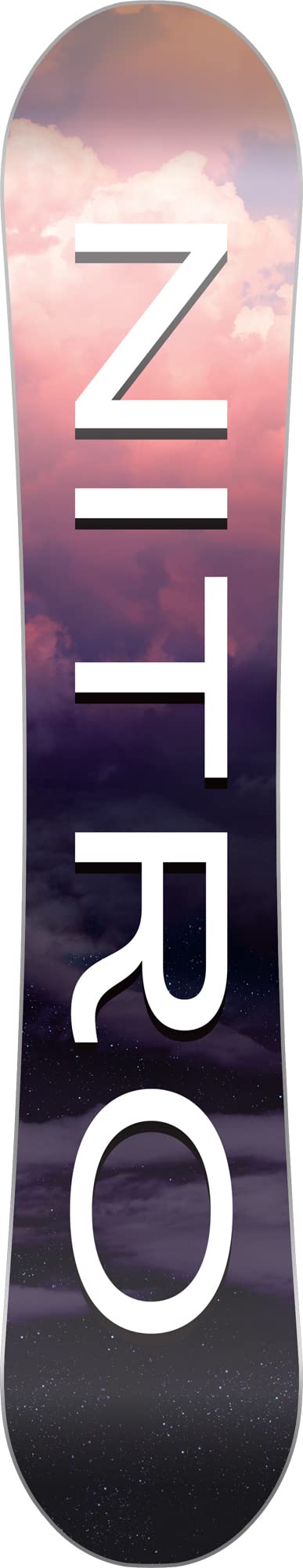 Nitro Snowboards Mercy BRD ´23 - Tavola All-Mountain da donna, doppia cam-out camber, Urban