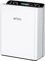 Vista 9 de Afloia Purificador de aire para el hogar, habitación grande, dormitorio, hasta 2000 pies cuadrados con monitor de calidad del aire PM2.5, modo Negro