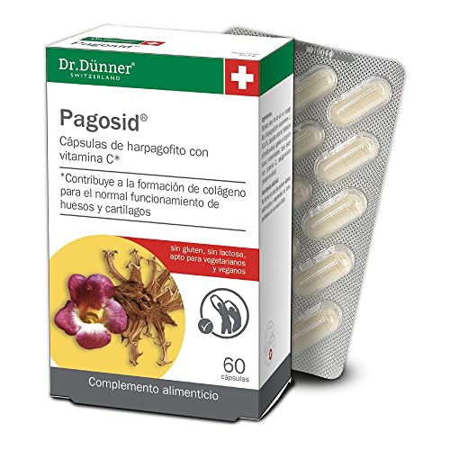 Salus - Pagosid Complemento Alimenticio - 80 Comprimidos - Ayuda al Funcionamiento de las Articulaciones - Elaborado con Extracto Seco de Harpagofito - Contiene Vitamina C