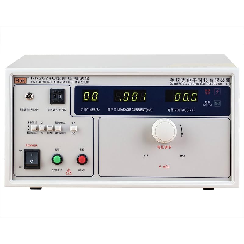 RK2674C Withstand Voltage Tester Hipot Tester, Voltage AC DC 0-50kV, Current AC 0-40mA DC0-20mA，Accuracy ±5%
