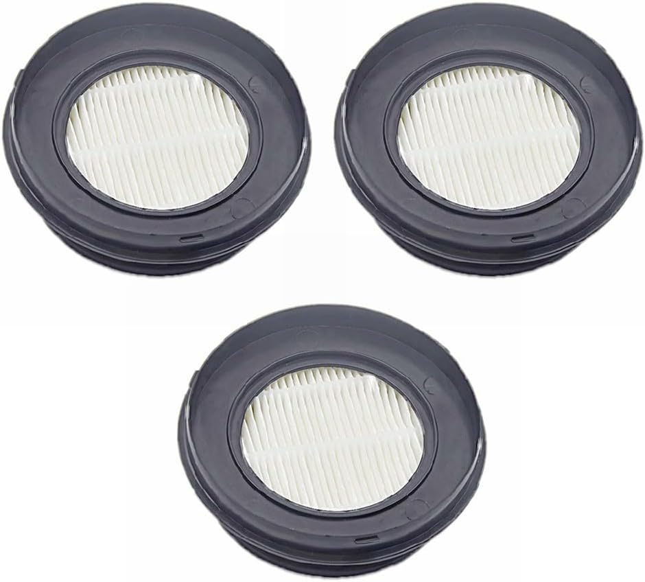Reusable Washable Filter for Ultenic U15 and Pro-Scenic P15 Cordless Vacuum Cleaners, 3-Pack HEPA Grade Replacement Filters, Simpleto Clean and Install