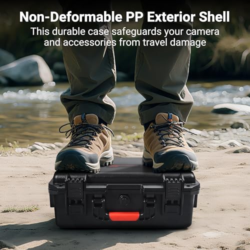 Maleta rígida impermeable para Insta360 X4 con doble capa miniatura 3